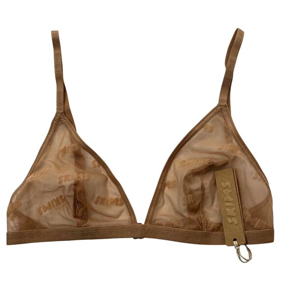 SKIMS Other - SKIMS After Hours Triangle Bralette Ochre XXS